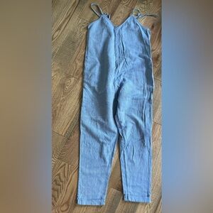 Hatch Plage maternity chambray jumpsuit (size 1)